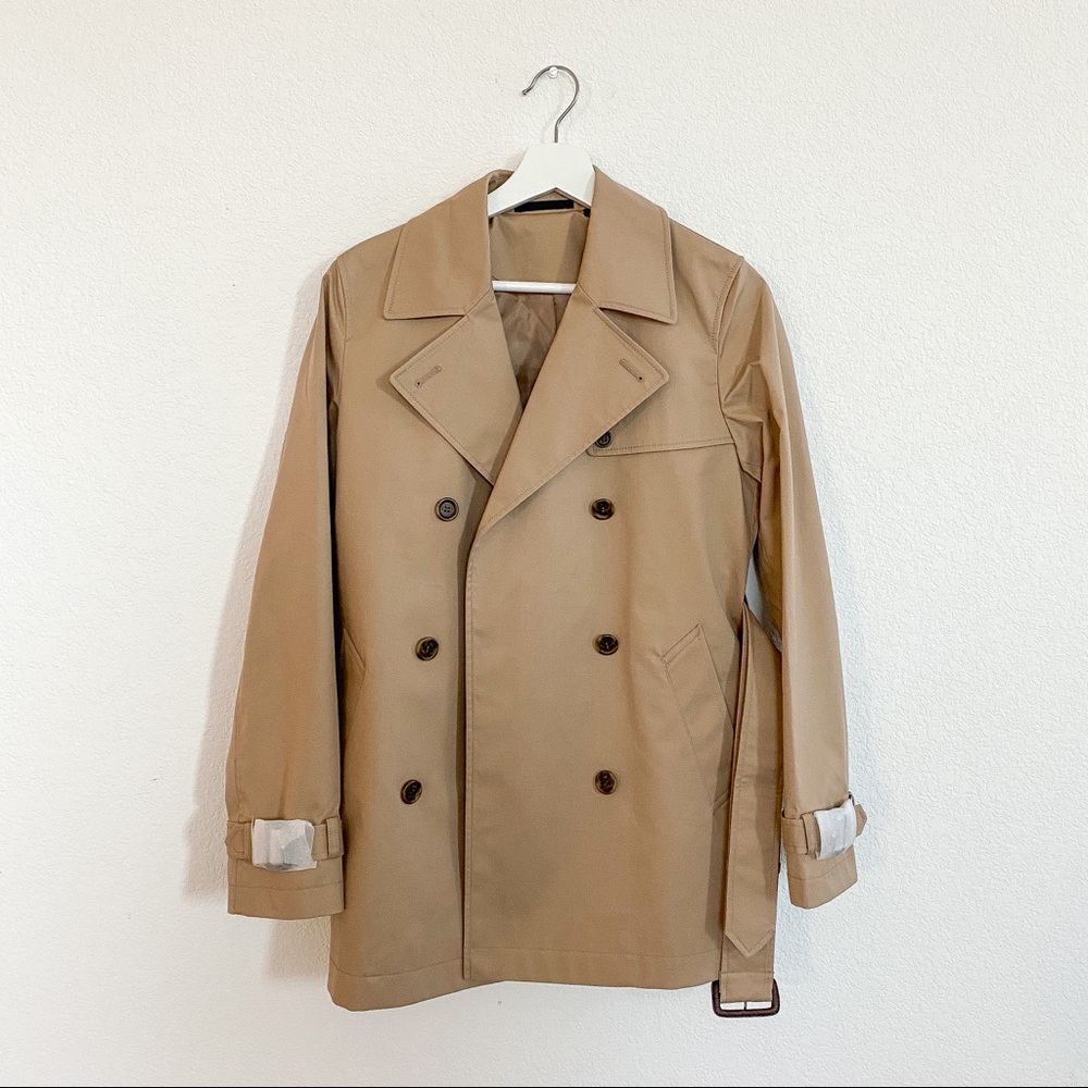 Classic Short Trench Coat (XS)